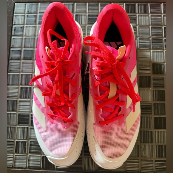 adidas Shoes - Adidas Adizero Ubersonic 5 Tennis Shoes Pink White All Court NEW Size 8.5